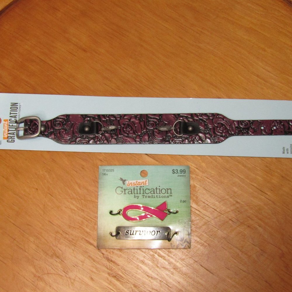 Traditions Gratification Cancer Awareness Bracelet